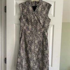 MM LaFleur shawl collar dress